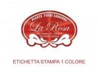Etichette adesive per fioristi, fiorai e vivaisti (mm 39x26)  (cod.30G)